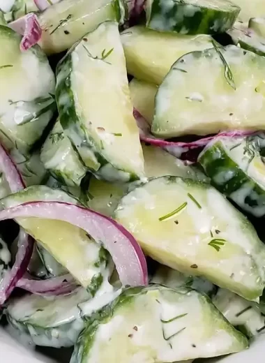 Creamy Cucumber Salad