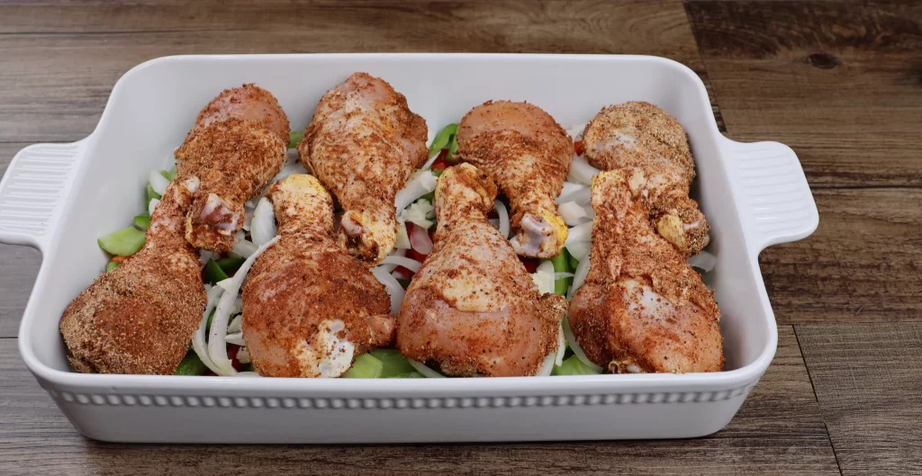 Baking Stewed Chicken Legs