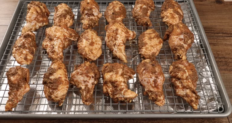 Baking the Jerk Chicken