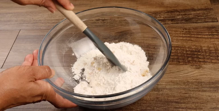 Making the Crust for Peach Cobbler Recipe