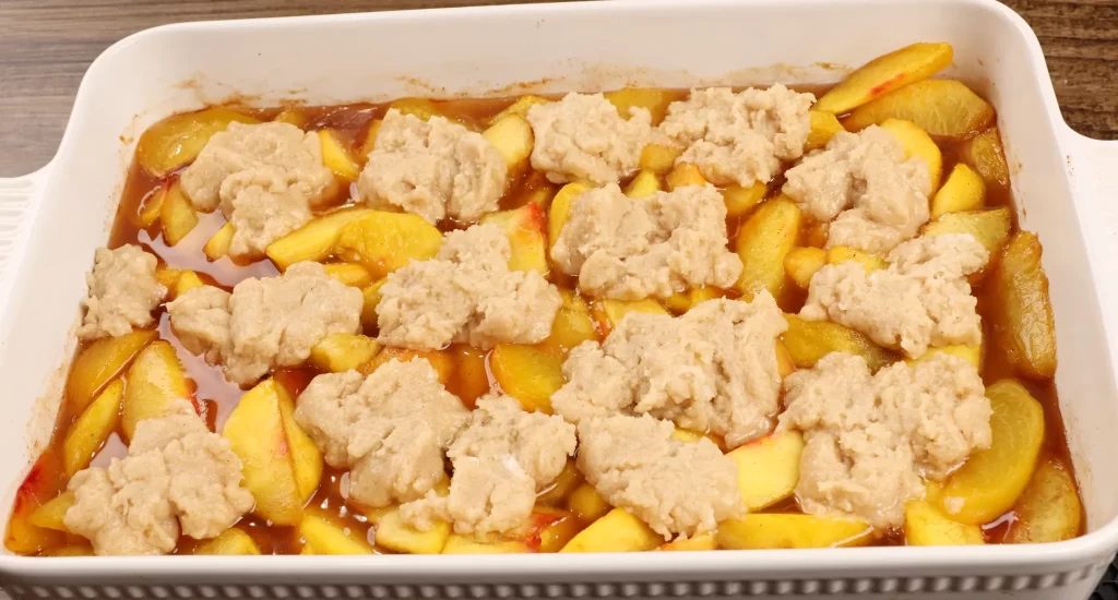 Old Fashioned Peach Cobbler