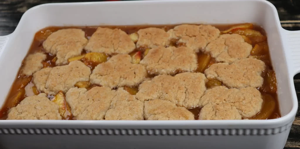 Old Fashioned Peach Cobbler