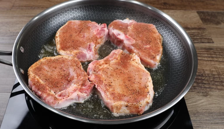 Searing Pork Chops