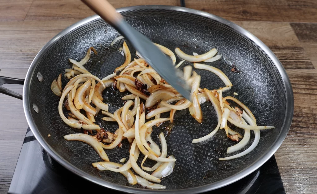 Sautéed onion and garlic